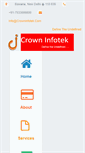 Mobile Screenshot of crowninfotek.com
